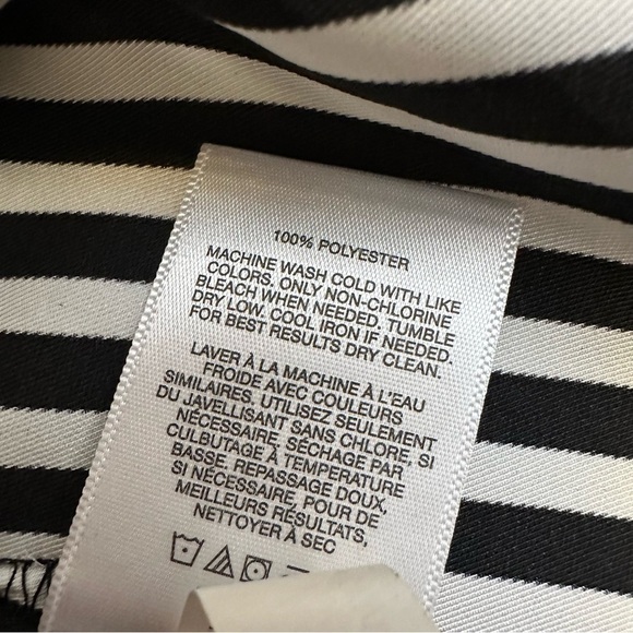 Express Slim Striped Sleeveless Top size XS - Picture 7 of 7